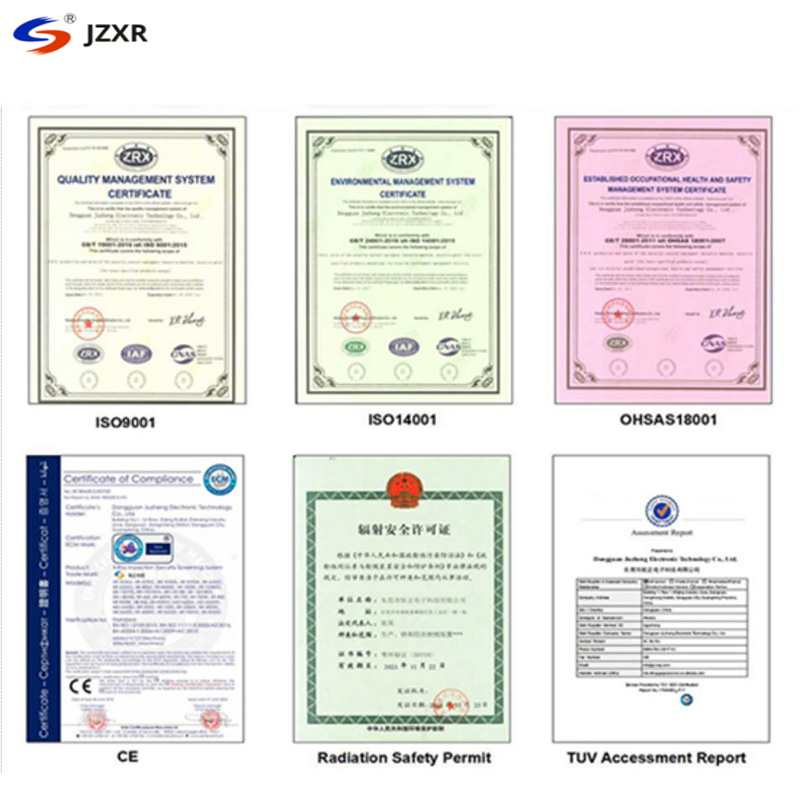 Juzheng Certifications